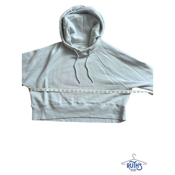Abercrombie & Fitch Soft A&F Collection Cropped Sweater Sweatshirt Hoodie - Picture 2 of 5